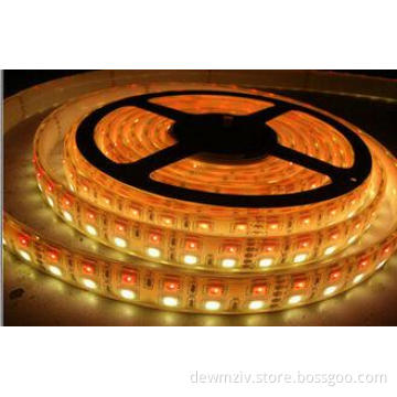 Orange IP65 IP67 IP68 Waterproof SMD 3528 LED Strip 19.2W/M